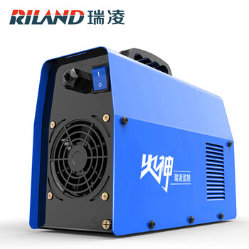 瑞凌火神电焊机250单电压两相220V便携式小型电焊机【全套8米线套餐】一键智能款220V电压