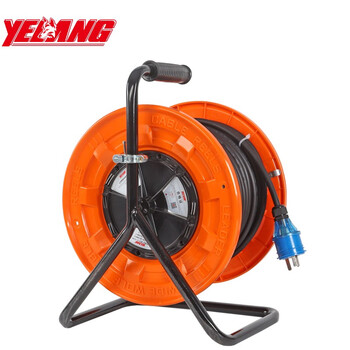 野狼 yelang 移动电缆卷工程盘卷线盘收线器电线盘拖线盘16A 10A 3*2.5 30米 YL-S33FS-1030