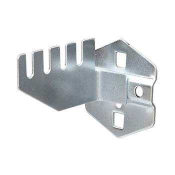 稳斯坦 WST017 工具挂板挂钩 方孔板洞洞板货架物料架挂钩 单斜挂钩150mm