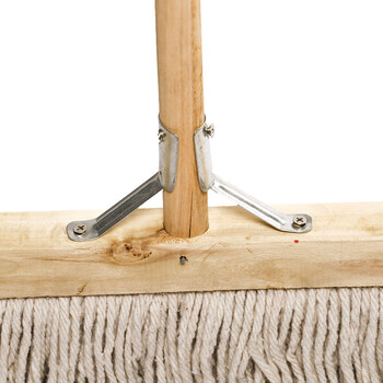 营盘棉线宽400MM木杆方头铁支架 25×30MM  拖布头拖布