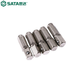 世达（SATA）59272 5件套6.3MM系列50MM长带珠接杆