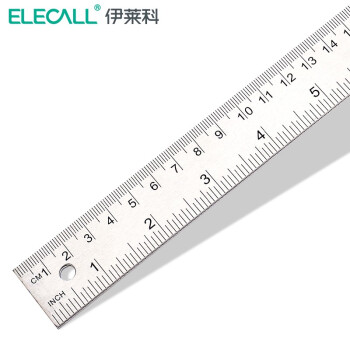 伊莱科(ELECALL)数显角度尺高精度不锈钢电子角度规量角器角尺测量仪 白色 0-200mm 7 