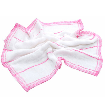 格易美厨房毛巾抹布 不易沾油棉纱洗碗布 吸水家务擦桌百洁布 棉柔洗碗巾 300mm*300mm GYM-9005 2片/包