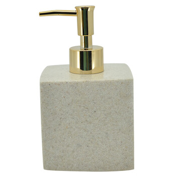 益美得 DB7082 浴室洗发水沐浴露分装瓶子按压瓶皂液器空瓶 珍白500ml无字