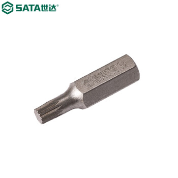 世达（SATA）59464 5件套8MM系列30MM长12角旋具头M5
