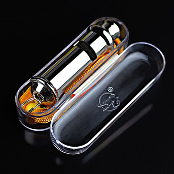 谋福CNMF 9640 双腔高频口哨 警哨 金属裁判口哨 教练口哨 多功能裁判员哨（长筒口哨）