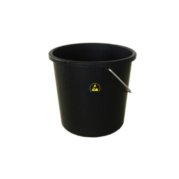 庄太太【40升方形桶+翻盖】带盖防静电垃圾桶20L40L60L方形ESD垃圾桶15L35L大容量120L240