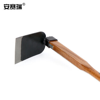 安赛瑞 长柄开垦锄 大锄头全钢宽锄种花种菜工具农用翻土锄 除草开垦锄 1.2米 530186
