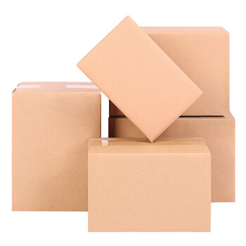 飞尔（FLYER）快递纸箱 三层特硬纸板邮政纸箱 加厚打包装小飞机盒搬家纸箱【7#230X130X160mm】5个起订