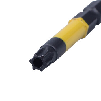 安力士牌（ANEX）梅花内六角批咀ACTX-3065带孔风批头T30X65mm梅花型电动批嘴 星型螺丝刀