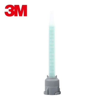 3M Scotch-Weld EPX 双组份混合胶嘴 1:1;2:1;48.5ml;50ml 螺旋管AB胶 绿色【5支】