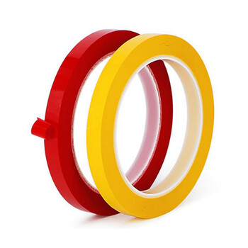 谋福CNMF284 5S桌面定位标识划线胶带酒店厨房4D管理胶带彩色胶带定位线 白色1CM宽*66米(2卷)可定制