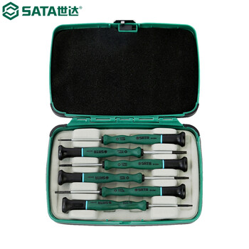 世达（SATA）09313 6件花形微型螺丝批组套