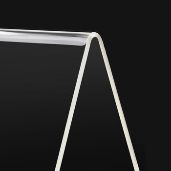 海斯迪克 亚克力V型台卡桌牌 会议牌席卡三角卡台座 150×80×2mm(4个起订） HKW-335 