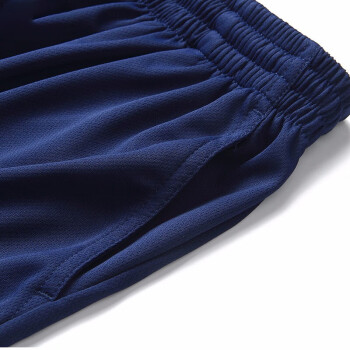 安美尚（ams）火焰蓝色夏季套装男速干短袖圆领运动T恤短裤体能作训服175/92-96定做