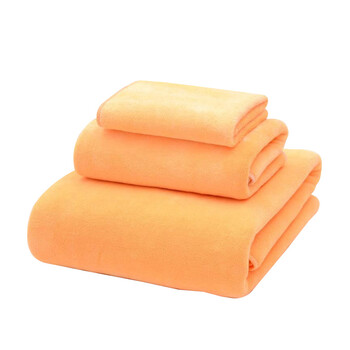 兰诗（LAUTEE）DA1079 加厚纤维毛巾定制毛巾吸水巾 粉红色 30*60cm 10条装