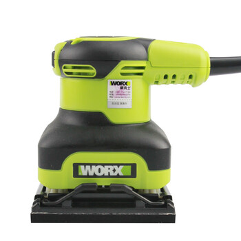 威克士(Worx)工业级砂光机WU646 240瓦平板式 砂纸机 砂磨机 木材卫浴打磨电动工具