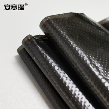 安赛瑞 垃圾分类垃圾袋 （100只装）彩色加厚手提背心垃圾袋55×32cm商用办公垃圾袋 黑色（干垃圾）27020