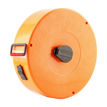 昂来瑞特 帆布 警戒带 盘式安全警示带50m WHJJD-003