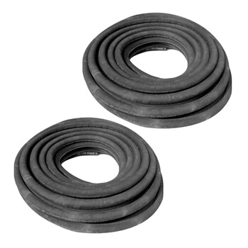 聚远 JUYUAN 1001 黑色夹布橡胶水管  内径51mm*3层*18米