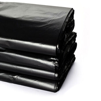 冰禹 BYlf-607 加厚垃圾袋 一次性手提式垃圾袋塑料袋 背心式40*60cm 100只装