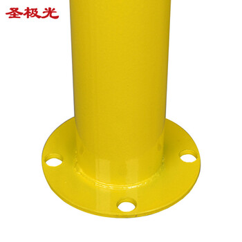 圣极光挡车器钢管M型护栏杆车库限位器钢管阻车器3米长可定制