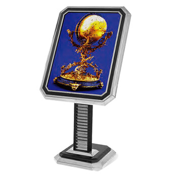 南 P-59 金霸王指示牌 镜钢 酒店大堂立式告示牌展示架宣传牌广告牌 向导牌