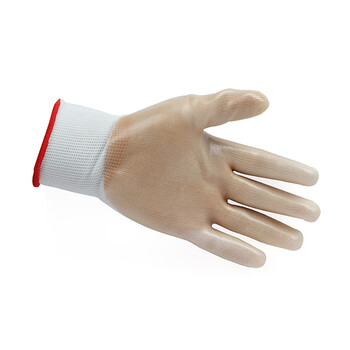 登升 829 13针涤纶PVC涂层手套 表面抗菌处理 有效抵抗抗微生物 12双/打 定做