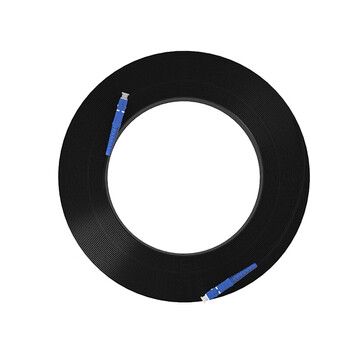 天背 皮线光缆单芯室内入户光纤成品跳线500米 双钢丝SC接头 TB-P181C