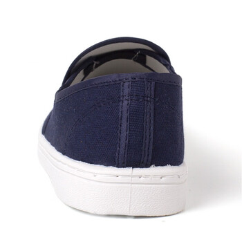 安美尚（ams）深蓝色中巾鞋 PVC底 布面 38码 5双（定制）