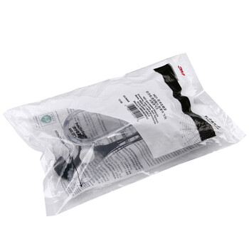 3m 1621 防化学物喷溅防紫外线防护眼镜 不防雾 5副装  赠送眼镜袋