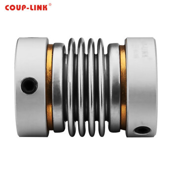 COUP-LINK 卡普菱 波纹管轴器 LK6-32(32X38) 铝合金联轴器 定位螺丝固定波纹管联轴器