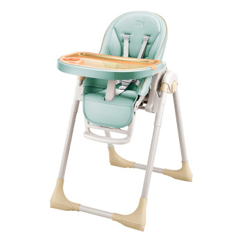 贝能(Baoneo)儿童餐椅多功能可折叠婴儿餐椅四合一便携宝宝餐椅H580 2020升级款晨荷绿