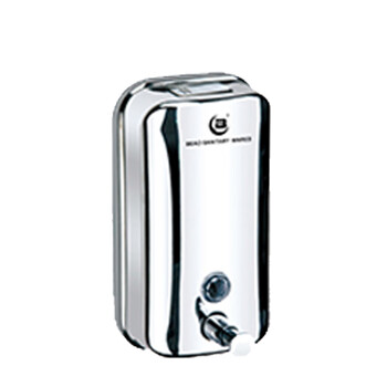 北奥（Beao）OK-175A 不锈钢单头皂液器 宾馆浴室不锈钢壁挂手动给皂液器 洗手液盒子