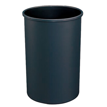 南 GPX-91A 南方圆形塑料单层垃圾桶  黑色 商用垃圾桶 酒店宾馆客房果皮桶
