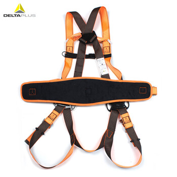 代尔塔 (Deltaplus)  501014 HAR14舒适型高空作业安全带安全绳胸背双挂点腰部定位501056升级款定做