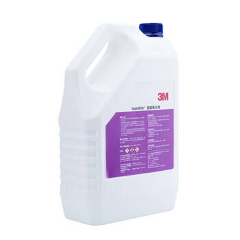 3M SuperBrite 超级硬光蜡 地板蜡硬质地面蜡水晶蜡石材蜡 复合实木地板大理石瓷砖PVC蜡 3.78L/桶*6桶