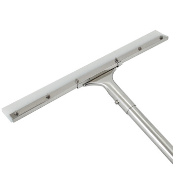 益美得 地面刮水器大号不锈钢硅胶地刮推水器地板刮刀 45厘米硅胶地刮