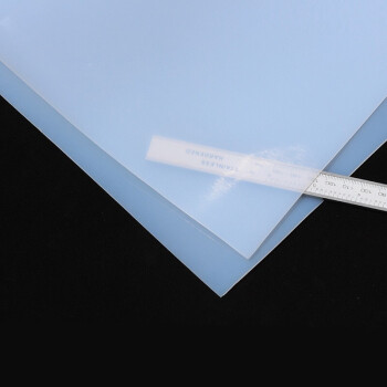 冰禹 BY-1242 耐高温硅橡胶方板 硅胶板透明密封垫片 500*500*4mm