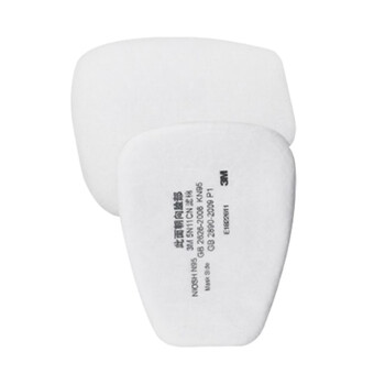 3M 5N11 过滤棉 6200和7502 防毒面具配件 N95滤棉 滤毒棉 10片/盒   4盒/件