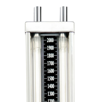 匡建仪表（CONJANT）BYY型不锈钢U型压力计 封闭式压差表 水柱表测压天然气管道压力计 压差计 0-2000pa