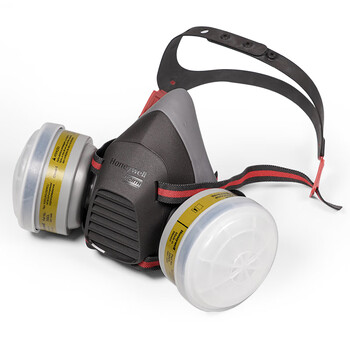 霍尼韦尔（Honeywell）防毒面具 防甲醛防酸/碱性气体5500+75SC防尘面具一套组合