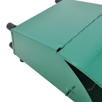 益美得 金属防风铁簸箕垃圾铲畚斗商用户外环卫清洁垃圾簸箕 C-020铁质烤漆款