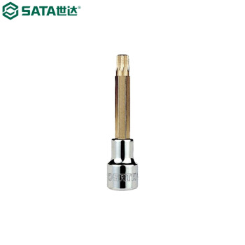 世达（SATA）25807     12.5MM系列100MM长12角旋具套筒M16