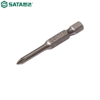 世达（SATA）59323 5件套6.3MM系列50MM长十字旋具头#2