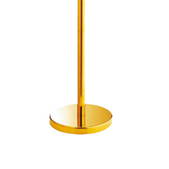 南 LG-C 皇冠头栏杆座 镜金 隔离带伸缩带机场银行排队护栏警示带