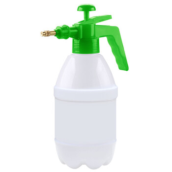 兰诗（LAUTEE）HF-C301 铜头喷水壶 酒精喷壶消毒液喷壶 气压式喷壶 多用途喷雾壶 1L喷壶 颜色随机 1个装