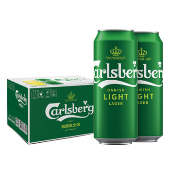 嘉士伯(carlsberg)啤酒 特醇啤酒500ml*12听 整箱装(新老包装随机发货