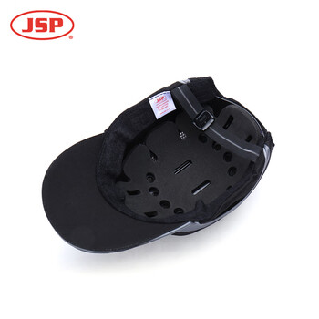 洁适比（JSP）HardCap A1+  舒适型运动安全帽（黑灰） 1顶