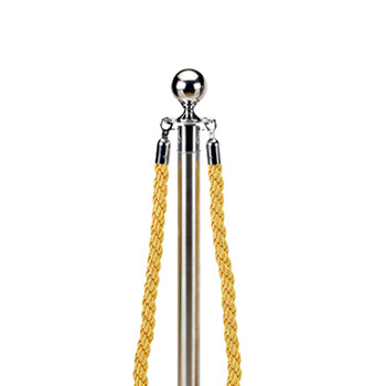 南 HCLG-W 半圆底栏杆座 砂钢 隔离带护栏杆警戒围栏银行排队立柱